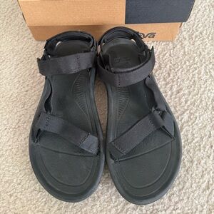 Black Teva Hurricane XLT2 Sandals